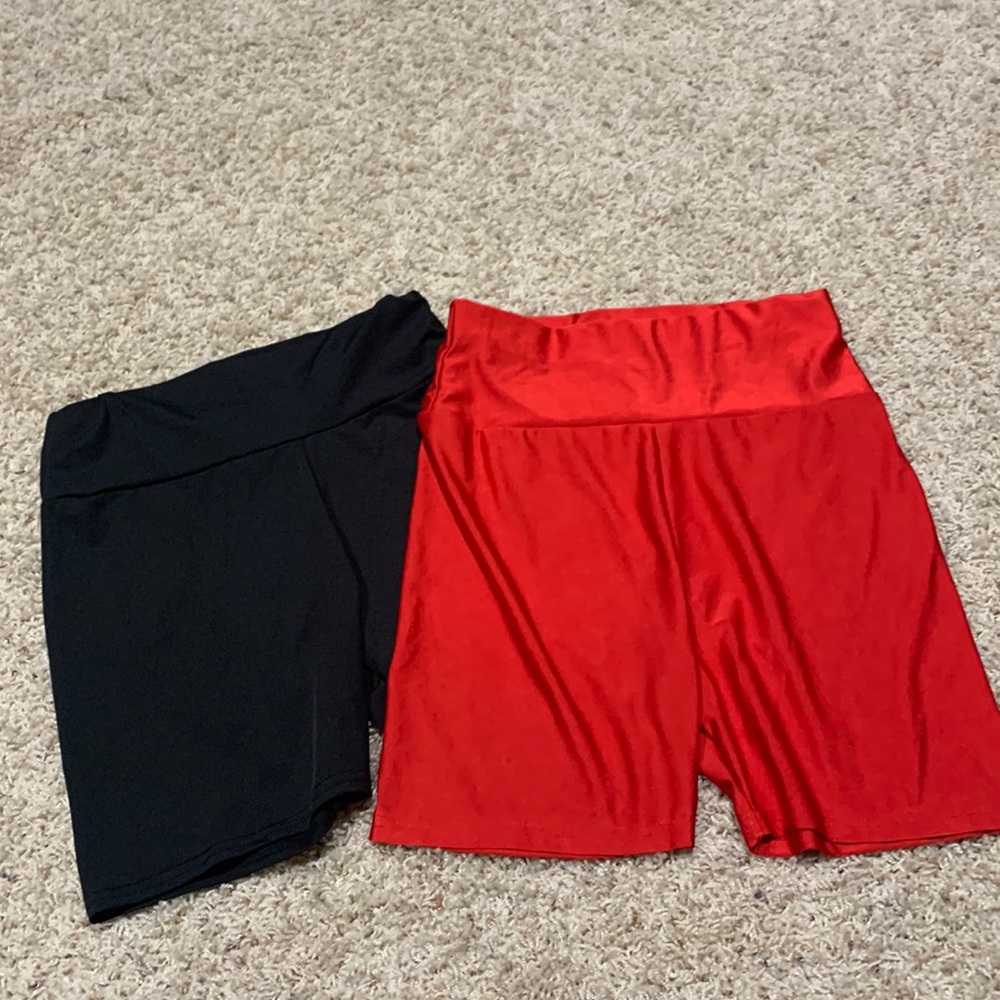 Shein biker shorts